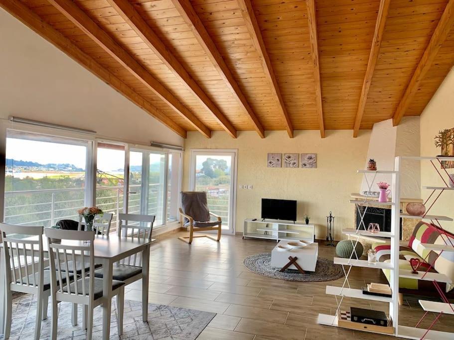 Panoramic Penthouse Corfu Town With Amazing Viewsアパートメント エクステリア 写真