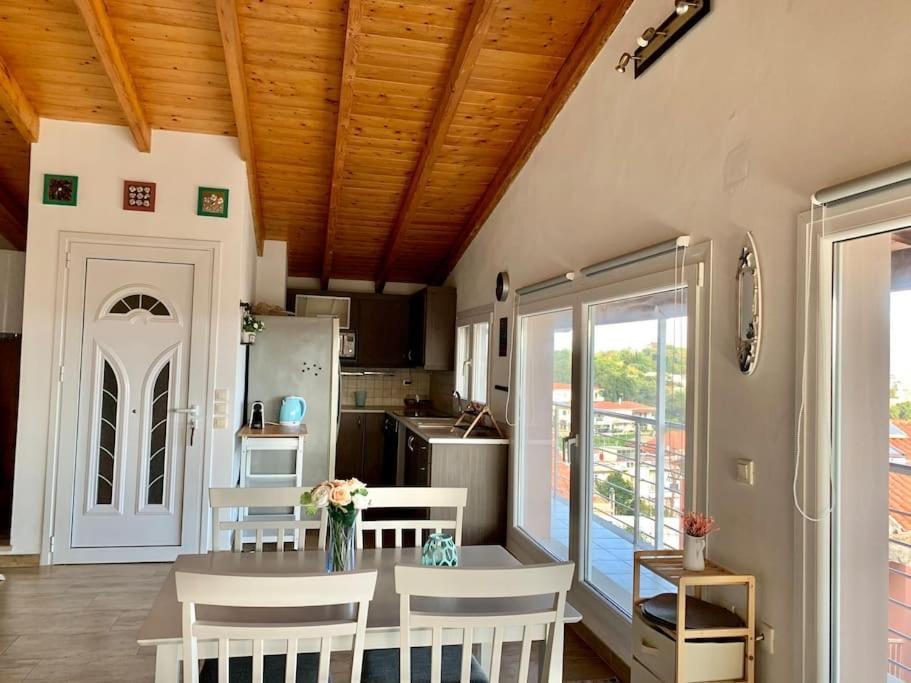 Panoramic Penthouse Corfu Town With Amazing Viewsアパートメント エクステリア 写真