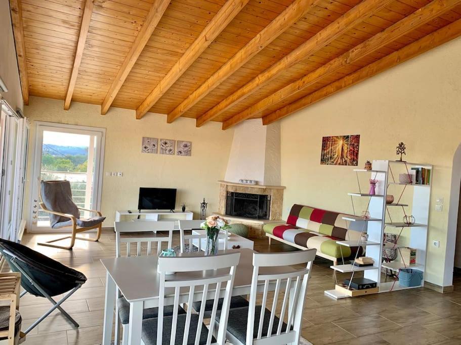 Panoramic Penthouse Corfu Town With Amazing Viewsアパートメント エクステリア 写真