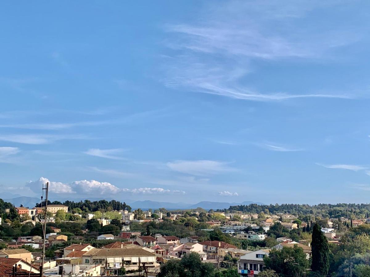 Panoramic Penthouse Corfu Town With Amazing Viewsアパートメント エクステリア 写真
